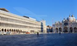 Piazza S. Marco al tempo del Covid-19 -  (11/2020)