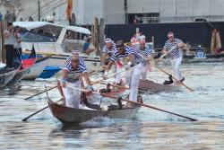 Regata Storica - regata dei campioni su gondolini