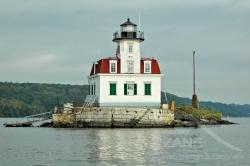 Faro sull'Hudson river (spedizione remiera in gondola 10/2007)