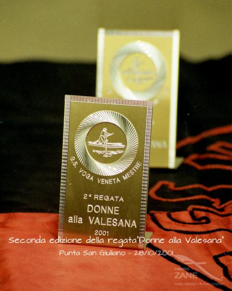 Gadget della seconda edizione 'Donne alla Valesana' - 10/2001