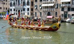 Regata Storica 2024 - Corteo imbarcazioni storiche - Bissona Nepomuceno o Praghese