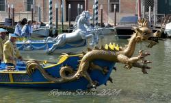 Regata Storica 2024 - Corteo imbarcazioni storiche - Bissone Cinese e Cavalli 