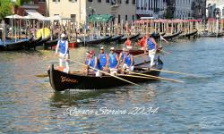 Regata Storica 2024 - Corteo imbarcazioni - Caorlina da valesana