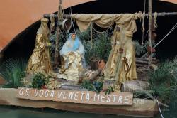 Presepio galleggiante sul Marzenego (Mestre - Natale 2005)