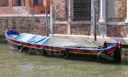Bragozzetto armato al terzo in canale di Venezia