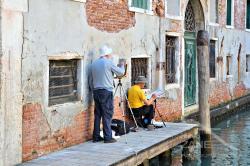 Pittori a Venezia - Piscina San Moisè