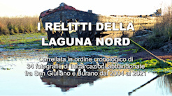 Relitti in laguna nord