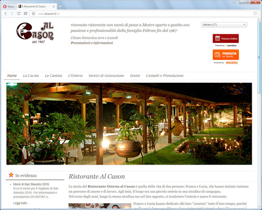 Ristorante Al Cason - Mestre Ristorante Al Cason - Mestre